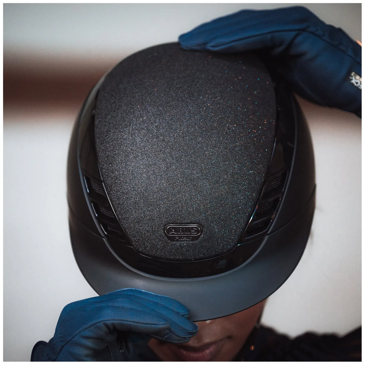 ABUS PIKEUR Reithelme<Reithelm AirLuxe Supreme Glam