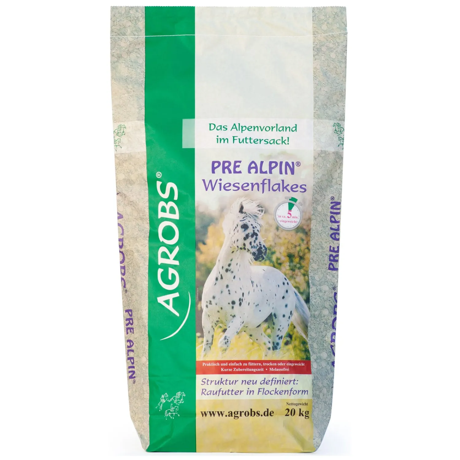 Loesdau Kraftfutter<AGROBS PRE ALPIN Wiesenflakes