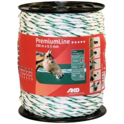Loesdau Elektrobänder & -Seile<AKO Elektroseil Premium Line, Ø 6,5 mm