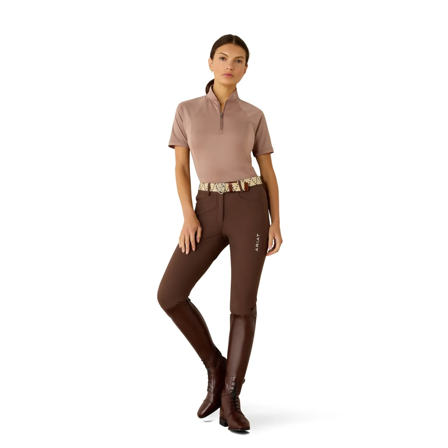 Damen ARIAT Funktionsshirts<Funktionhirt oque 1/4 Zip