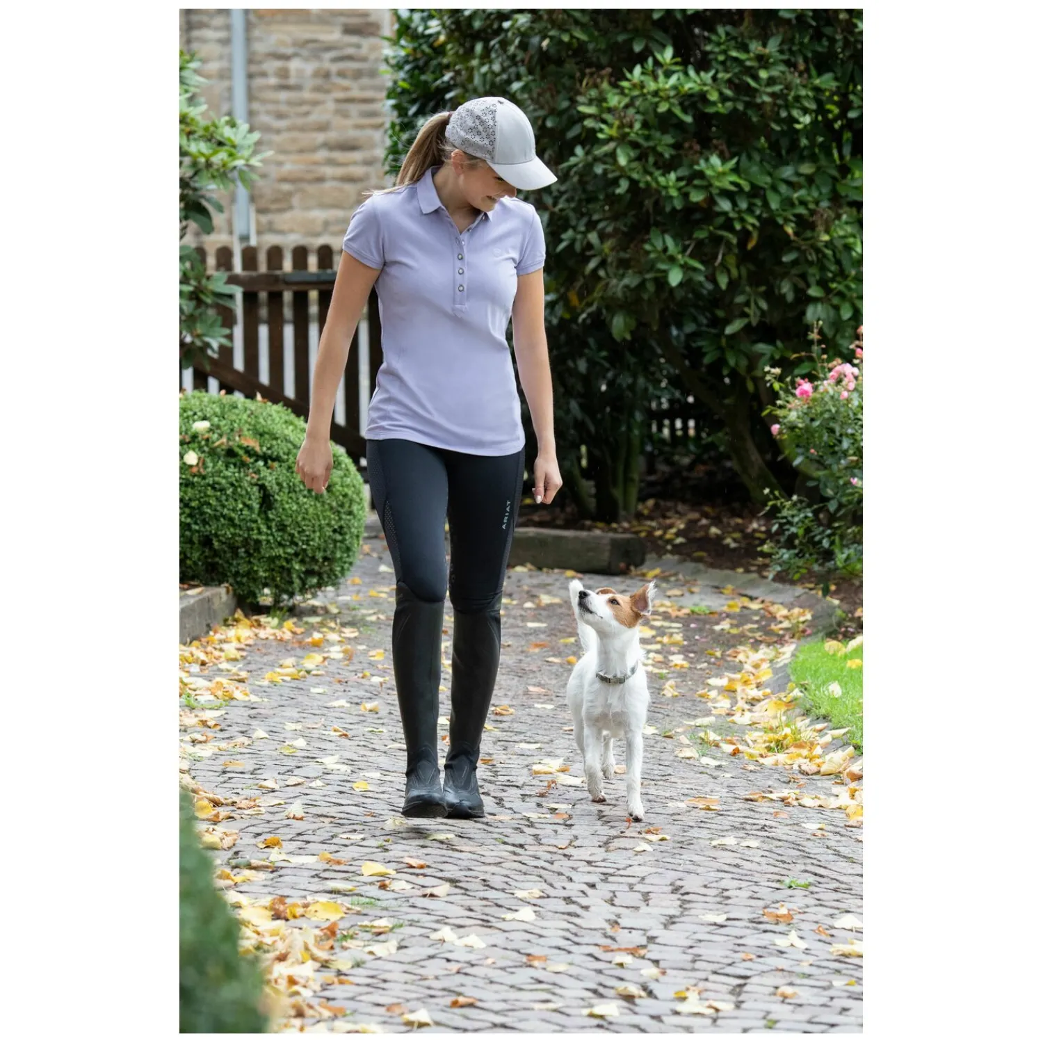Damen ARIAT Reithosen<Reitegging EO Breathe Haf Grip