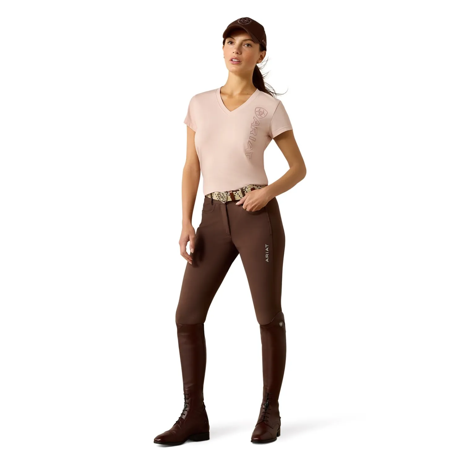 Damen ARIAT Polo & T-Shirts<T-hirt Vertica-ogo Tee für Damen