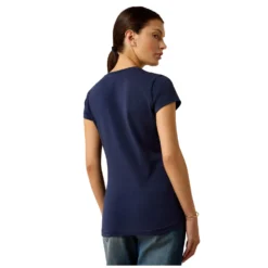Damen ARIAT Polo & T-Shirts<T-Shirt Vertical-Logo Tee für Damen
