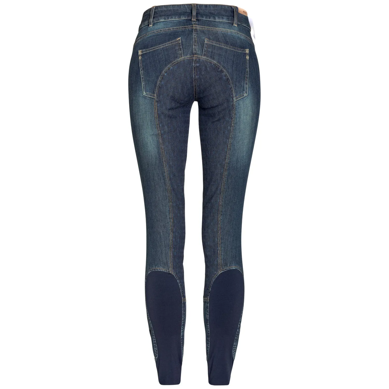 Damen ARIAT Reithosen<Vollbesatz-Reithose Halo Denim