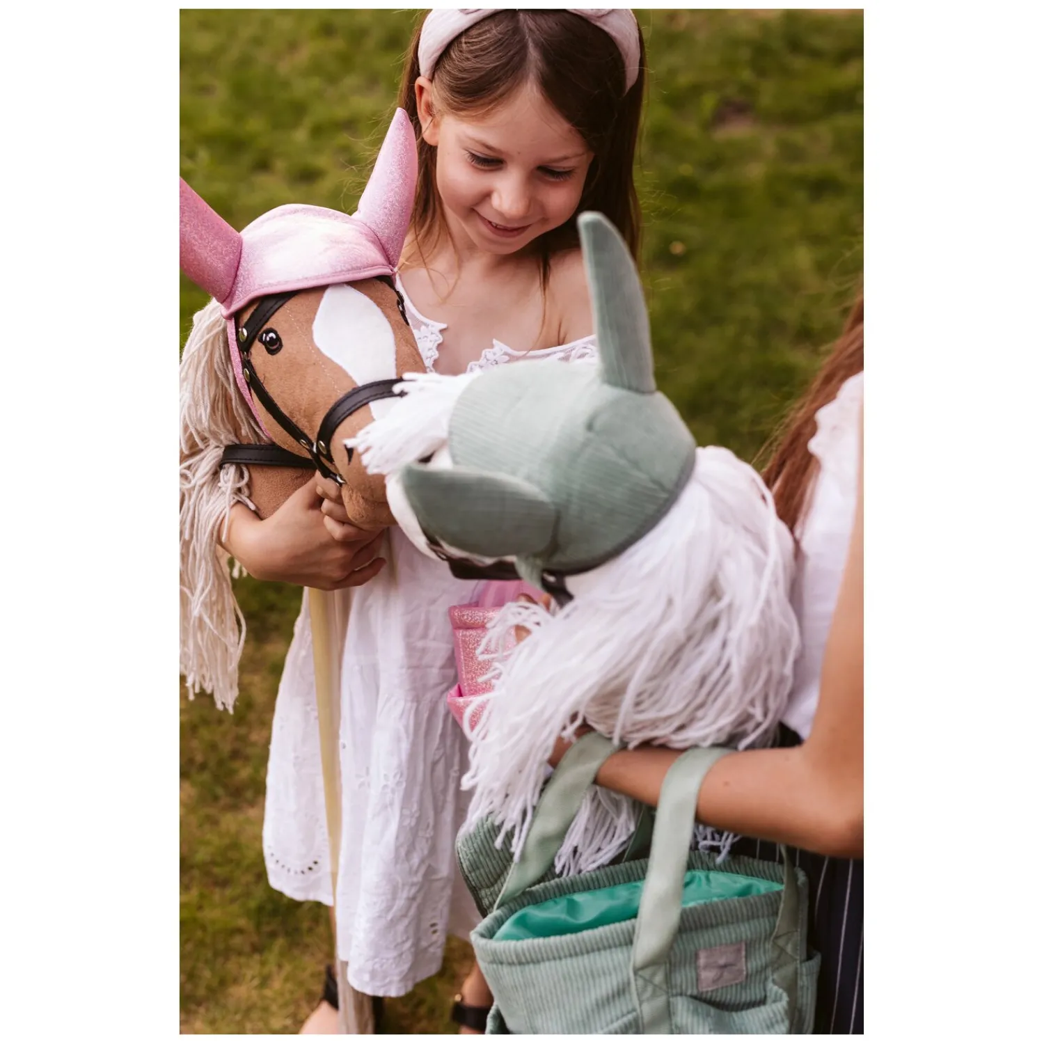 Loesdau Hobby Horsing<ASTRUP Schabracke und Fliegenohren Hobby Horse