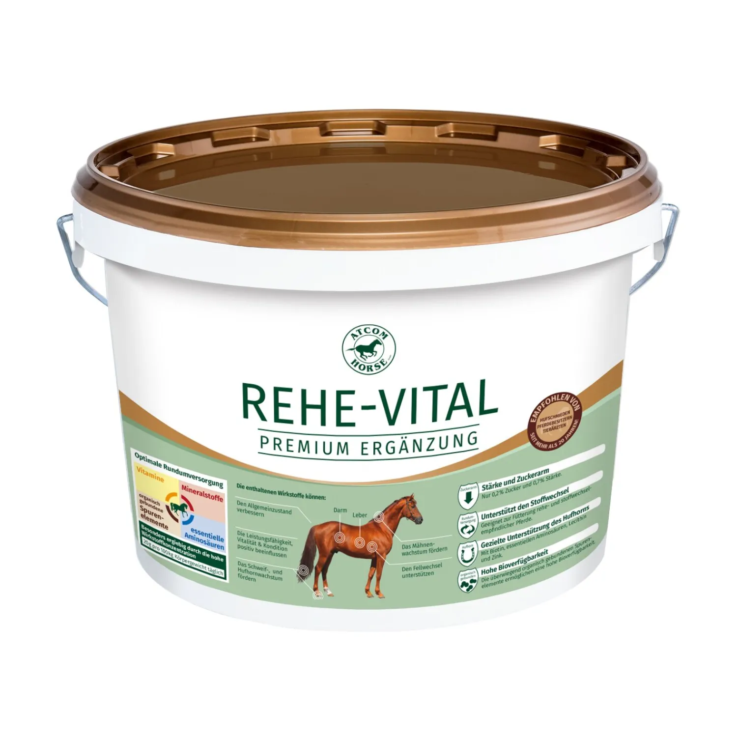 Loesdau Zusatz- Und Mineralfutter<ATCOM Rehe-Vital