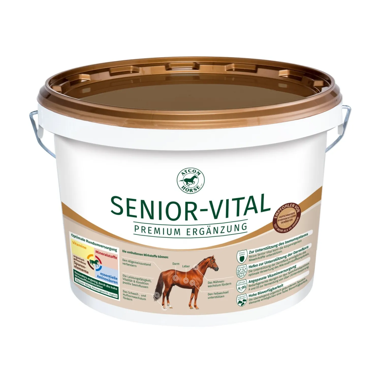 Loesdau Zusatz- Und Mineralfutter<ATCOM Senior-Vital