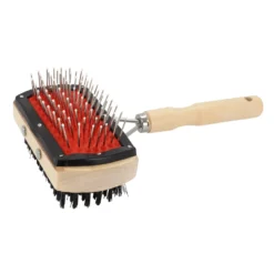 Loesdau Pferdeputzzeug<BARTL Pflegebürste CLEAN UP für Rentier- und Lammfell