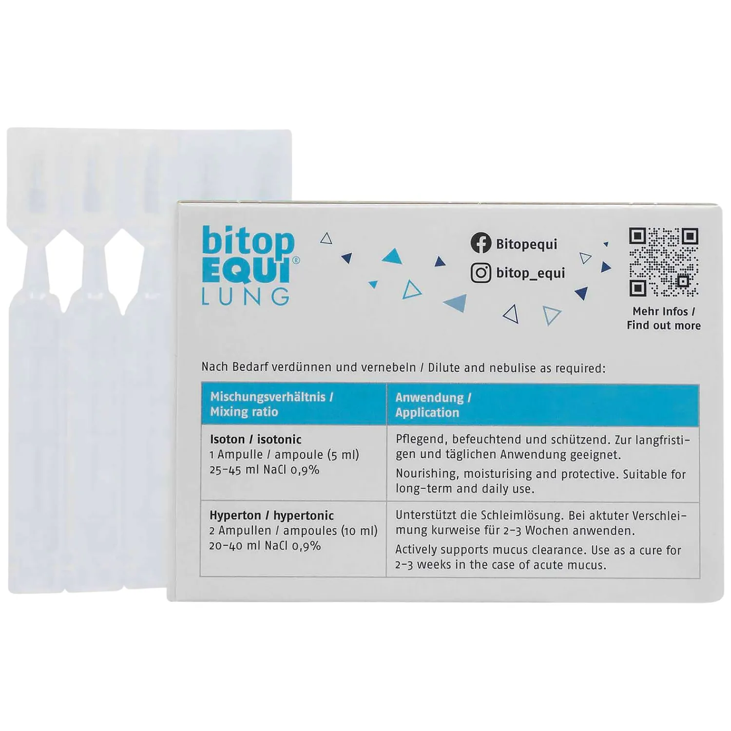 Loesdau Stallapotheke<bitopEQUI Bi-medEctoin easy breathe Ampullen