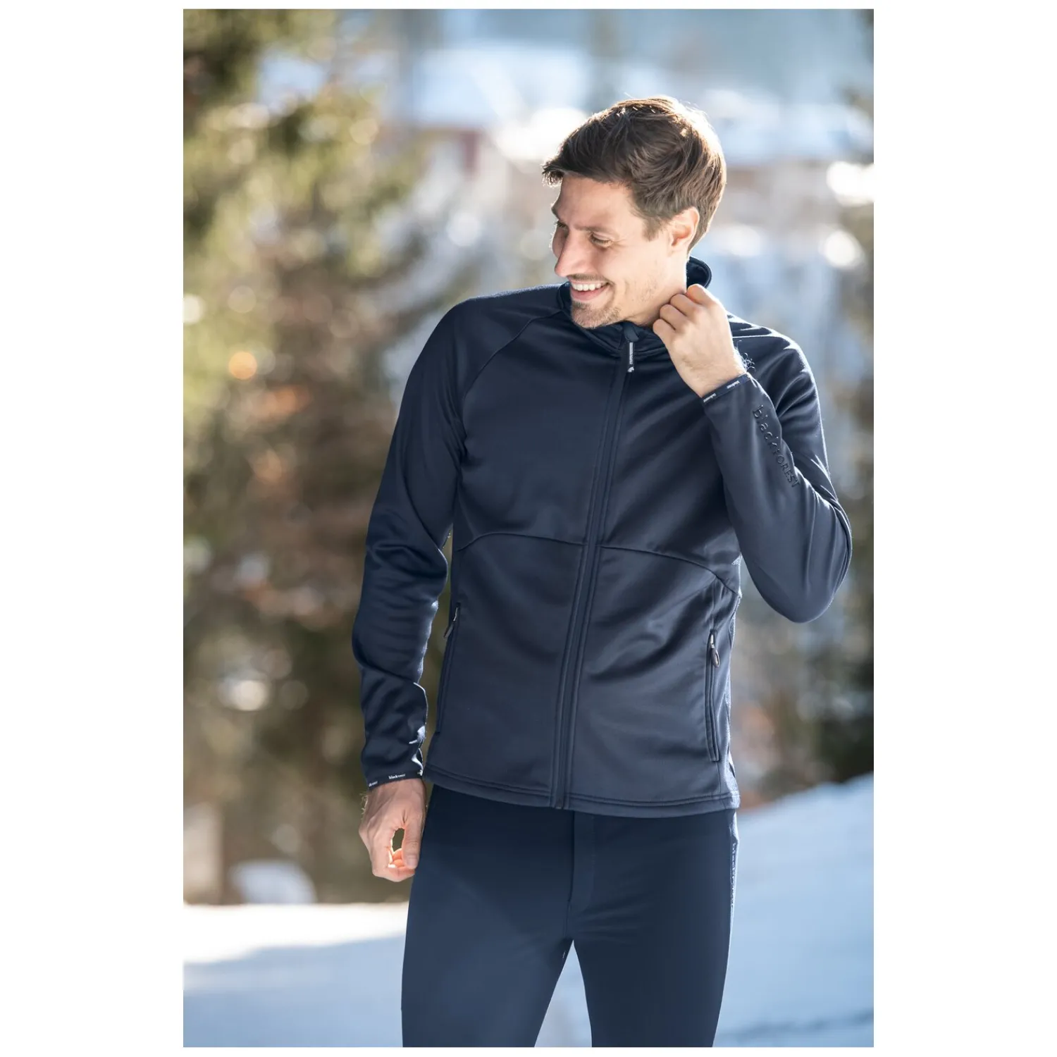 Herren black forest Reitjacken<Funktion-Fleecejacke
