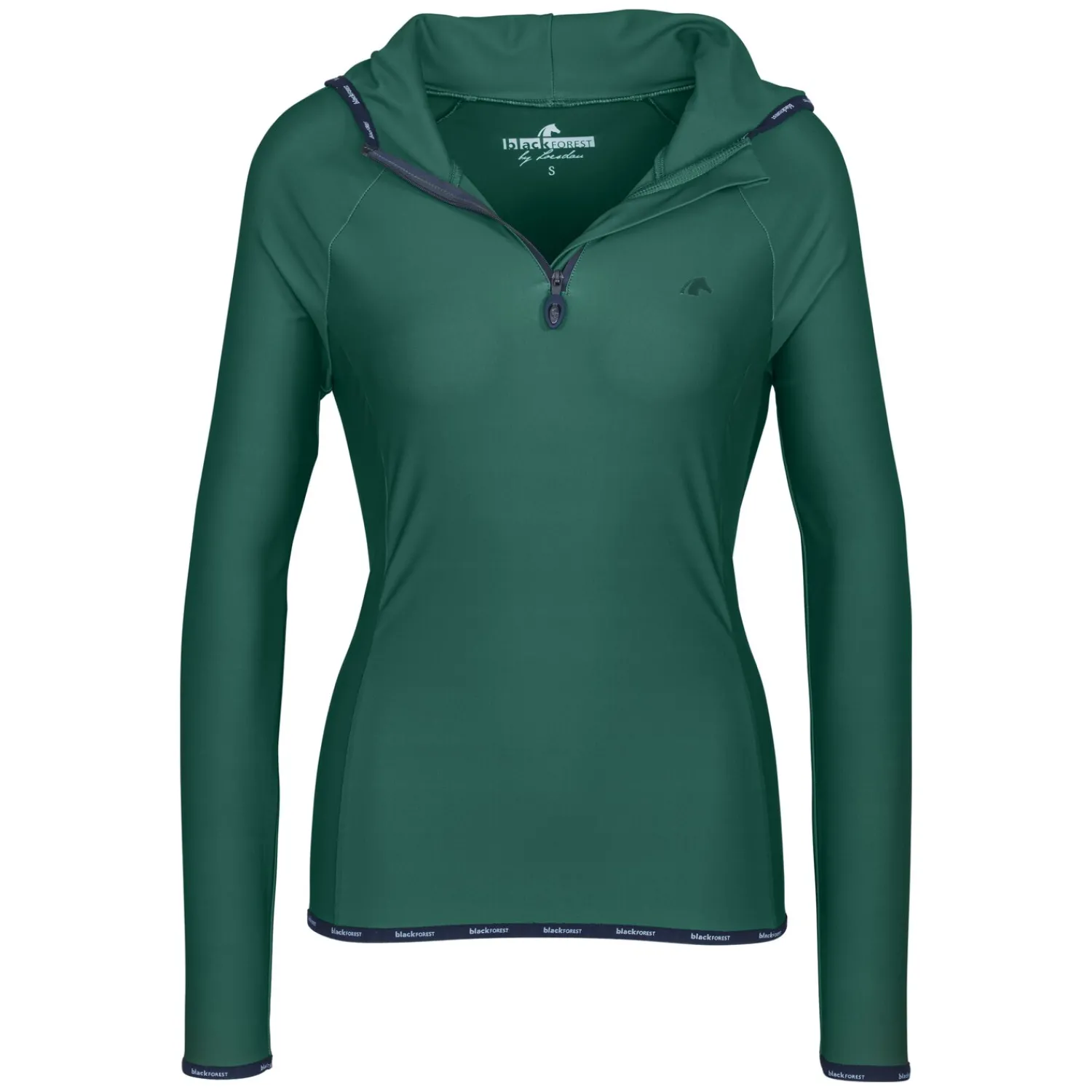 Damen black forest Funktionsshirts<Funktionsshirt mit Kapuze