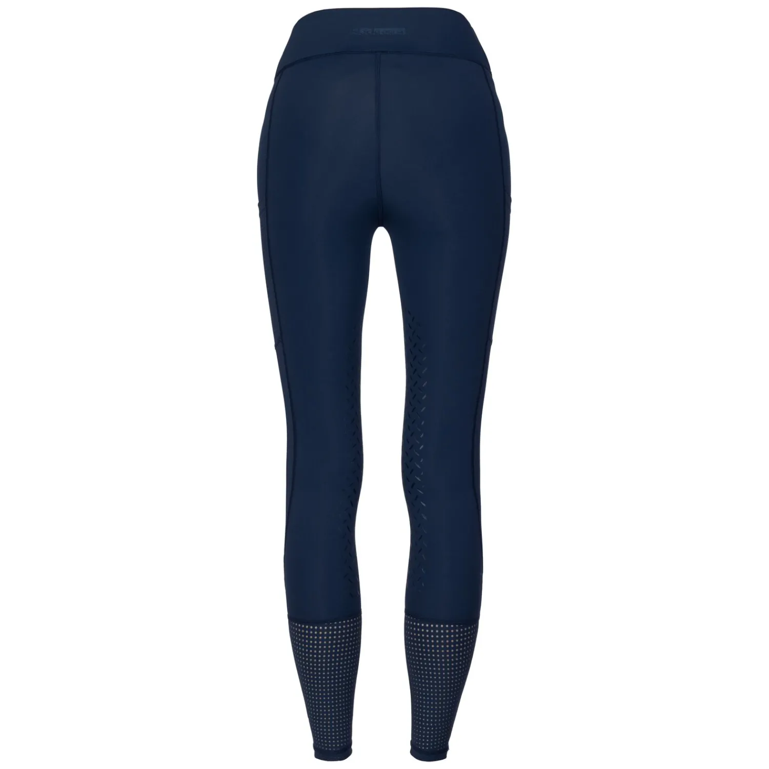 Damen black forest Reithosen<Grip-Halbbesatz-Reitleggings mit Mesh