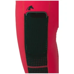 Damen black forest Reithosen<Grip-Vollbesatz-Reitleggings mit Mesh