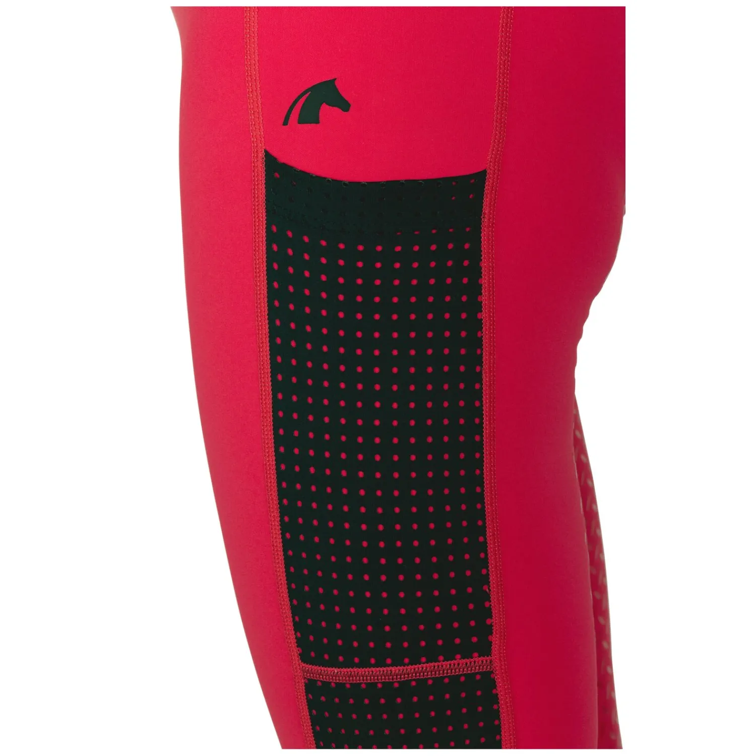 Damen black forest Reithosen<Grip-Vollbesatz-Reitleggings mit Mesh