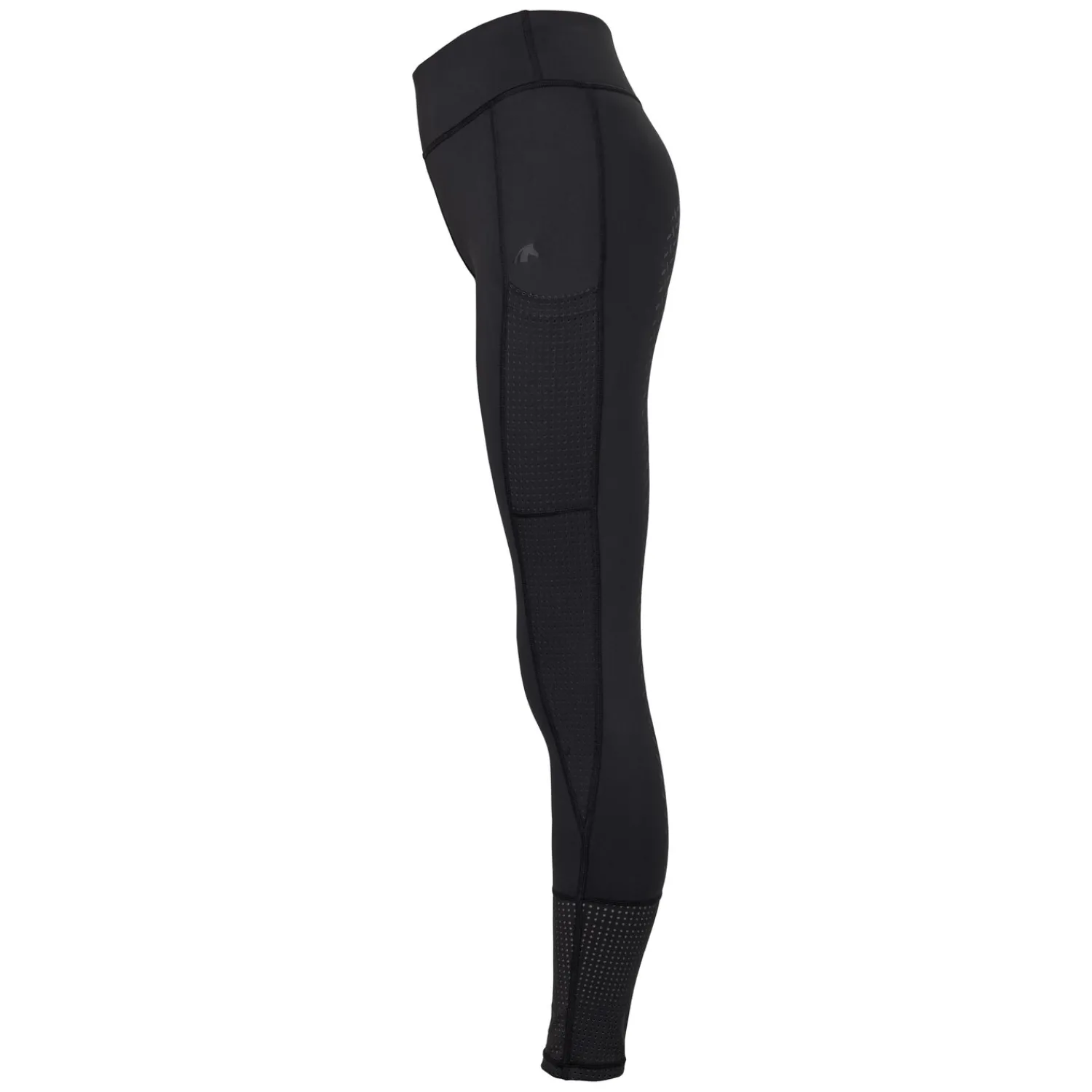 Damen black forest Reithosen<Grip-Vollbesatz-Reitleggings mit Mesh