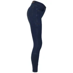 Damen black forest Reithosen<Jeans-Reithose mit Grip-Vollbesatz