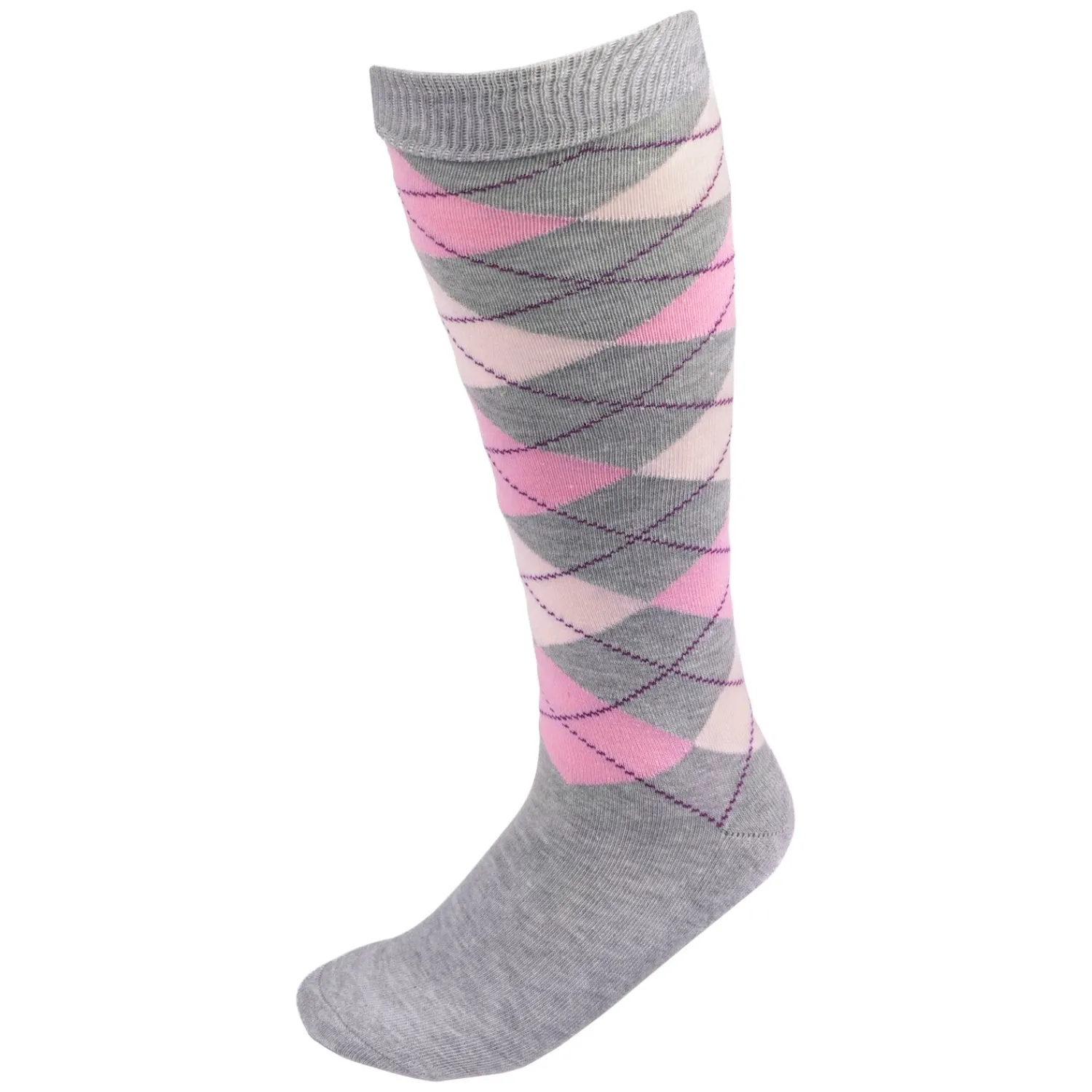 black forest Reitsocken<Kniestrümpfe mit Karomuster