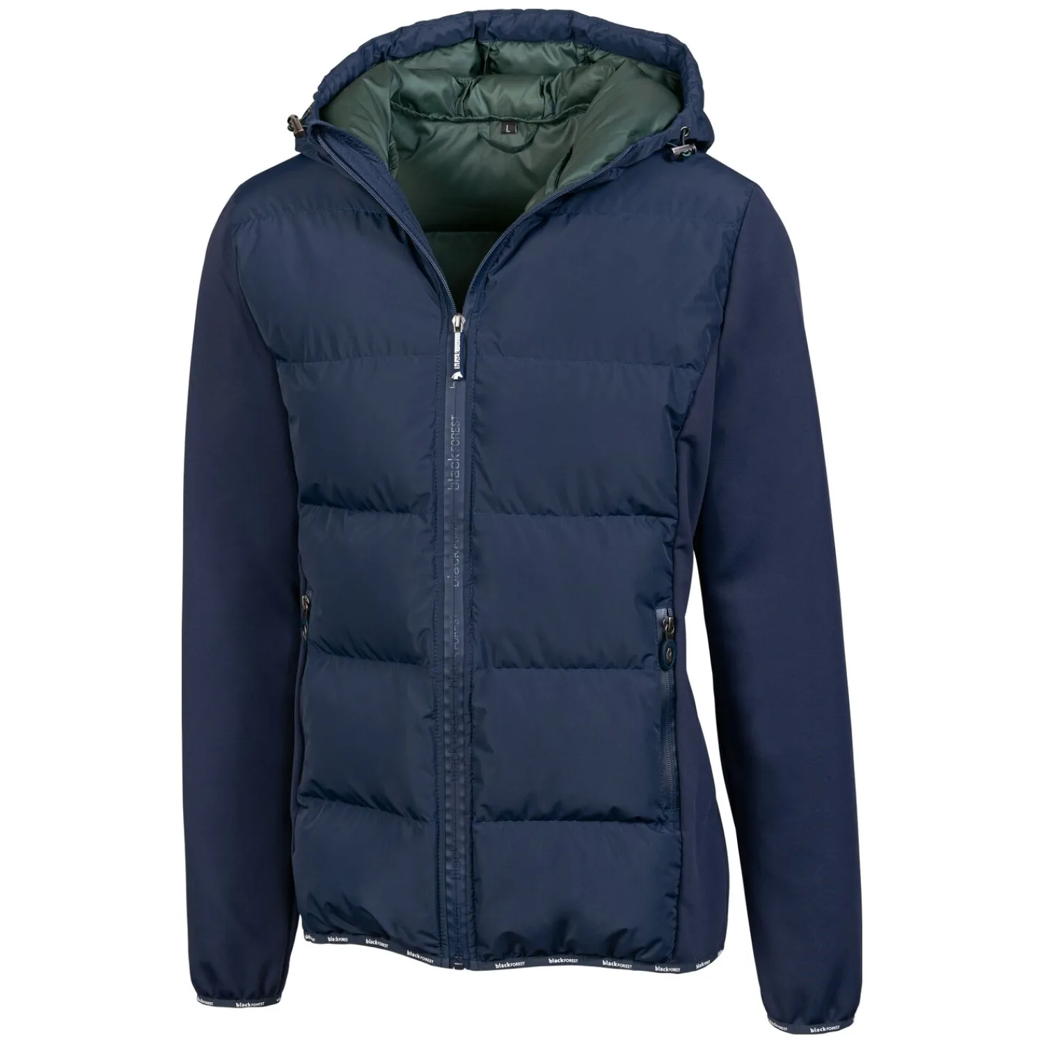 Herren Loesdau Reitjacken<black forest Materialmix-Jacke