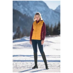 Damen Loesdau Westen<black forest Materialmix-Steppweste