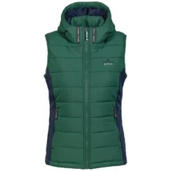 Damen Loesdau Westen<black forest Materialmix-Steppweste