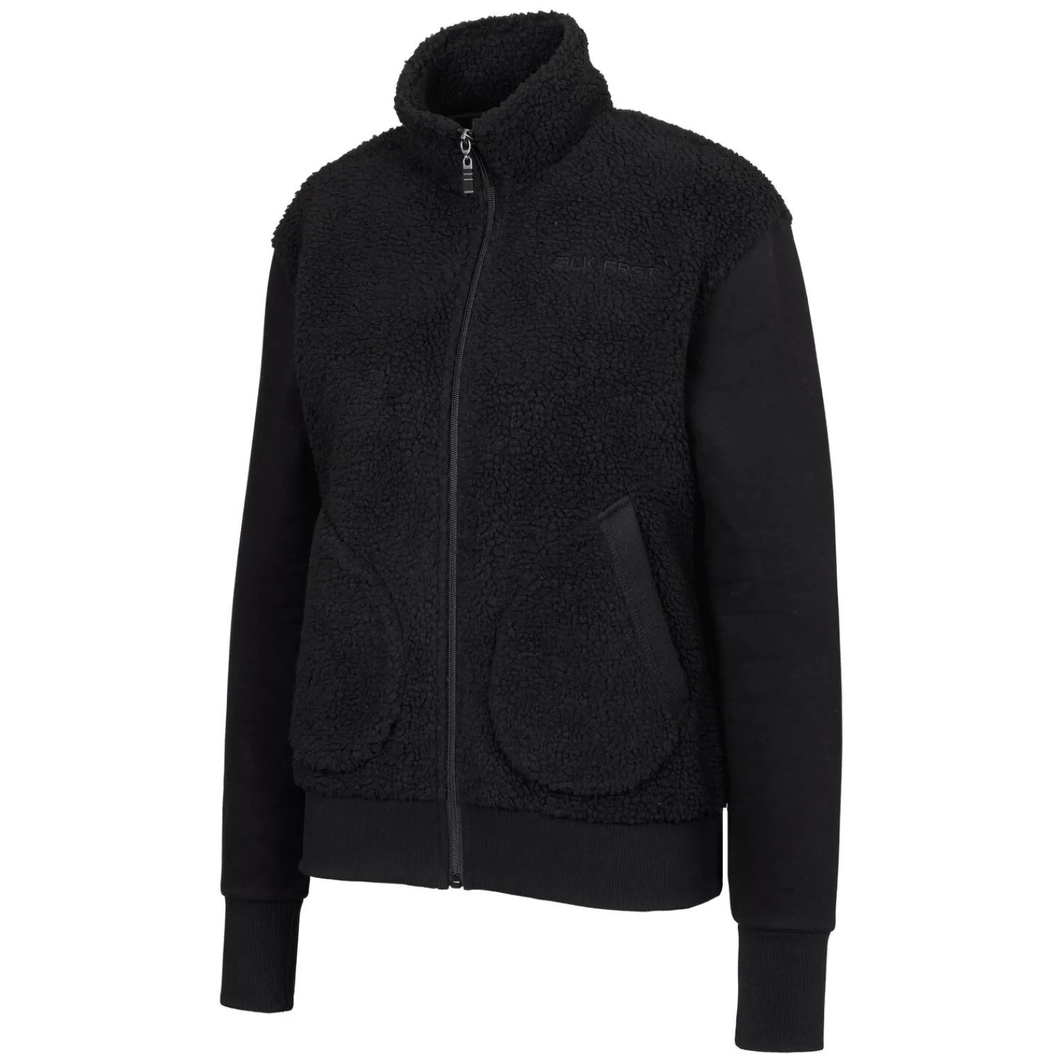 Damen Loesdau Reitjacken<forest Sherpa-Fleecejacke