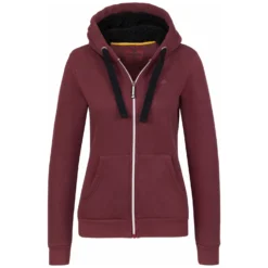 Damen Loesdau Reitjacken<black forest Sherpakapuzen-Sweatjacke