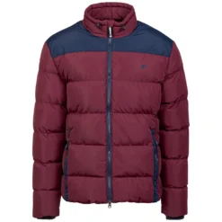 Herren Loesdau Reitjacken<black forest Steppjacke mit Stehkragen