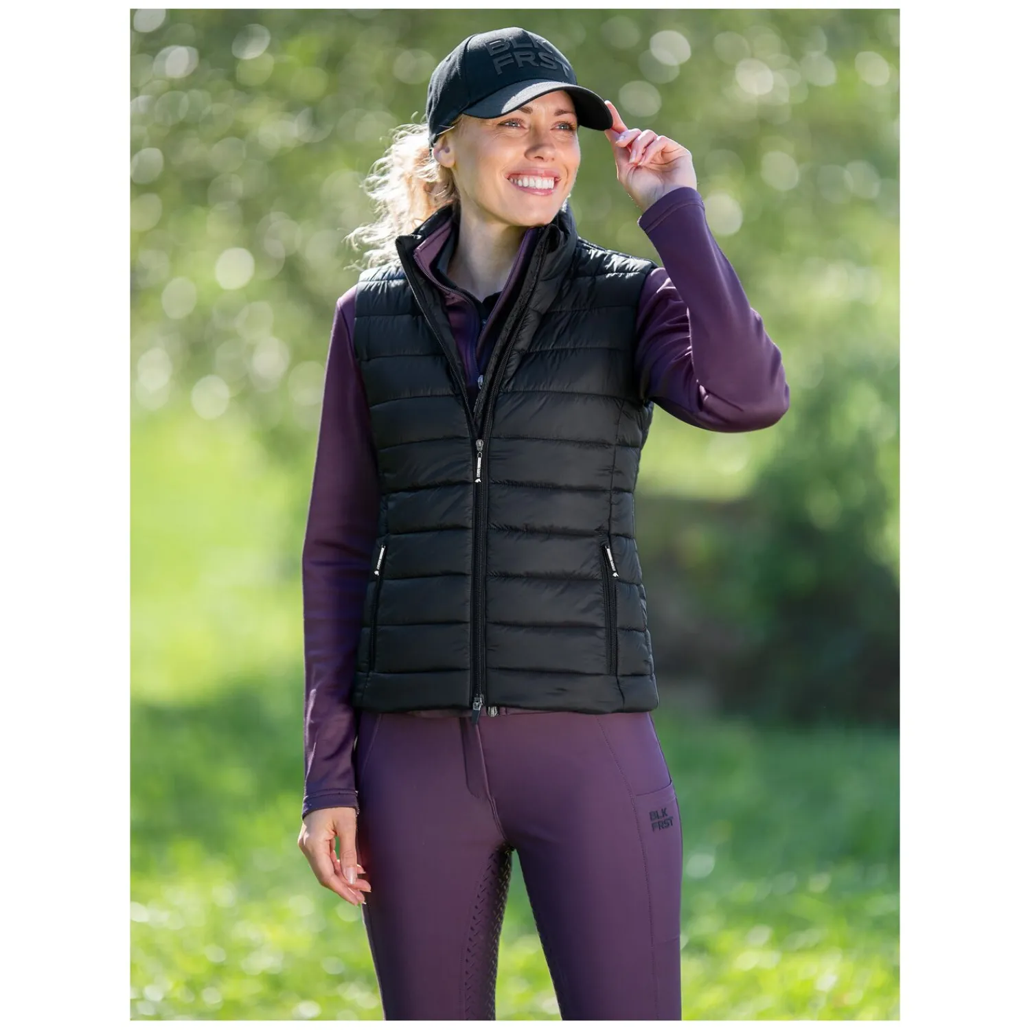 Damen black forest Westen<Steppweste