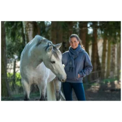 Loesdau Mützen & Schals<black forest Strickschal mit Logopatch