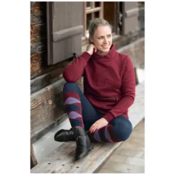 Damen Loesdau Pullover & Hoodies<black forest Sweathoodie mit Stehkragen
