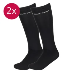 Loesdau Reitsocken|Vorteils-Sets<black forest Thinsocks mit Logoschriftzug 2er-Set