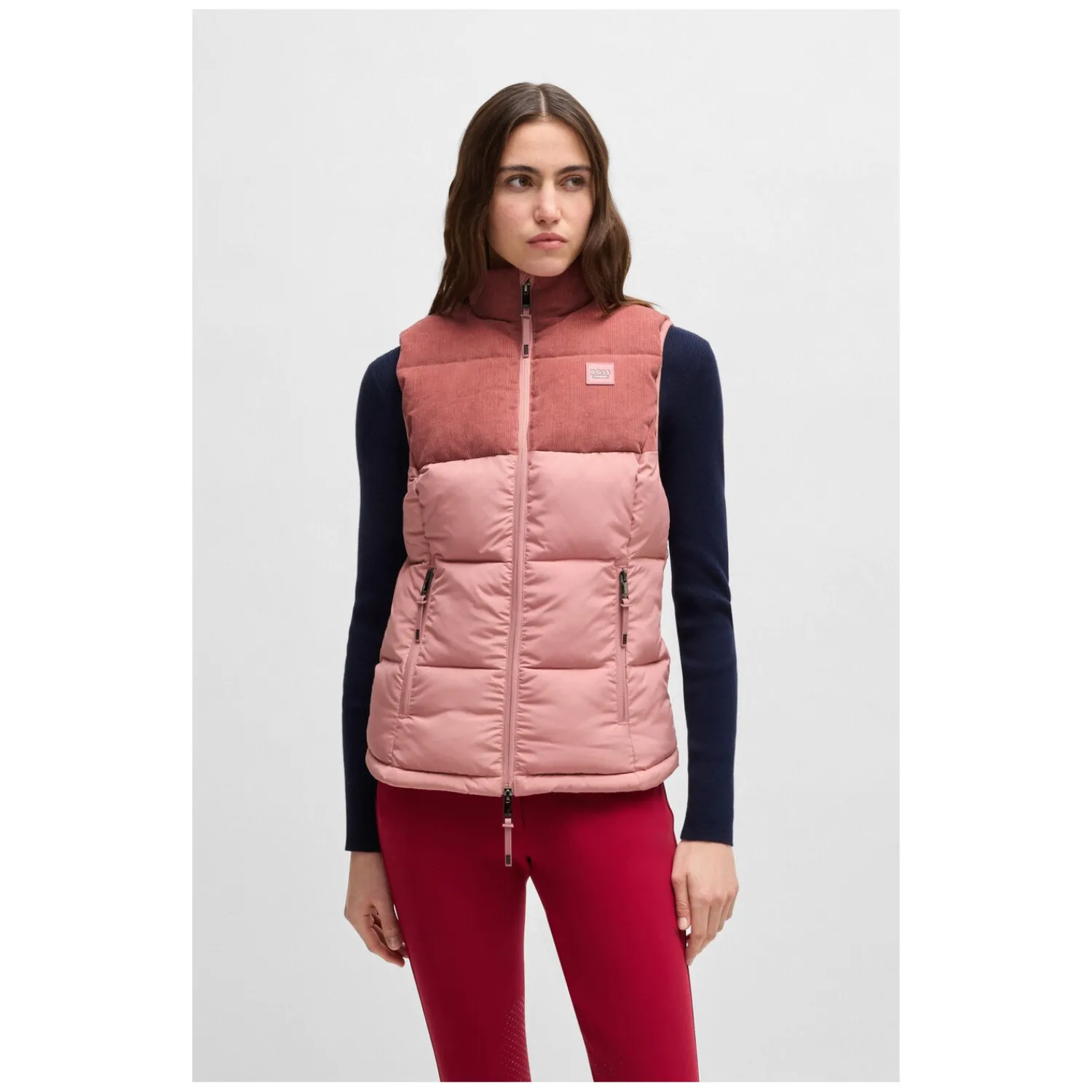 Damen BOSS EQUESTRIAN Westen<Pufferwete Vioa Cord