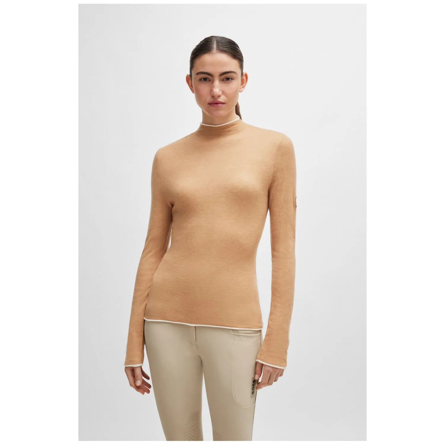 Damen BOSS EQUESTRIAN Pullover & Hoodies<Rokragenpuover ay