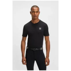 Herren BOSS EQUESTRIAN Polo & T-Shirts<T-hirt Pierce it Patch