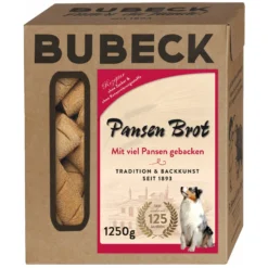 Loesdau Hundesnacks<BUBECK Hundekuchen Pansenbrot