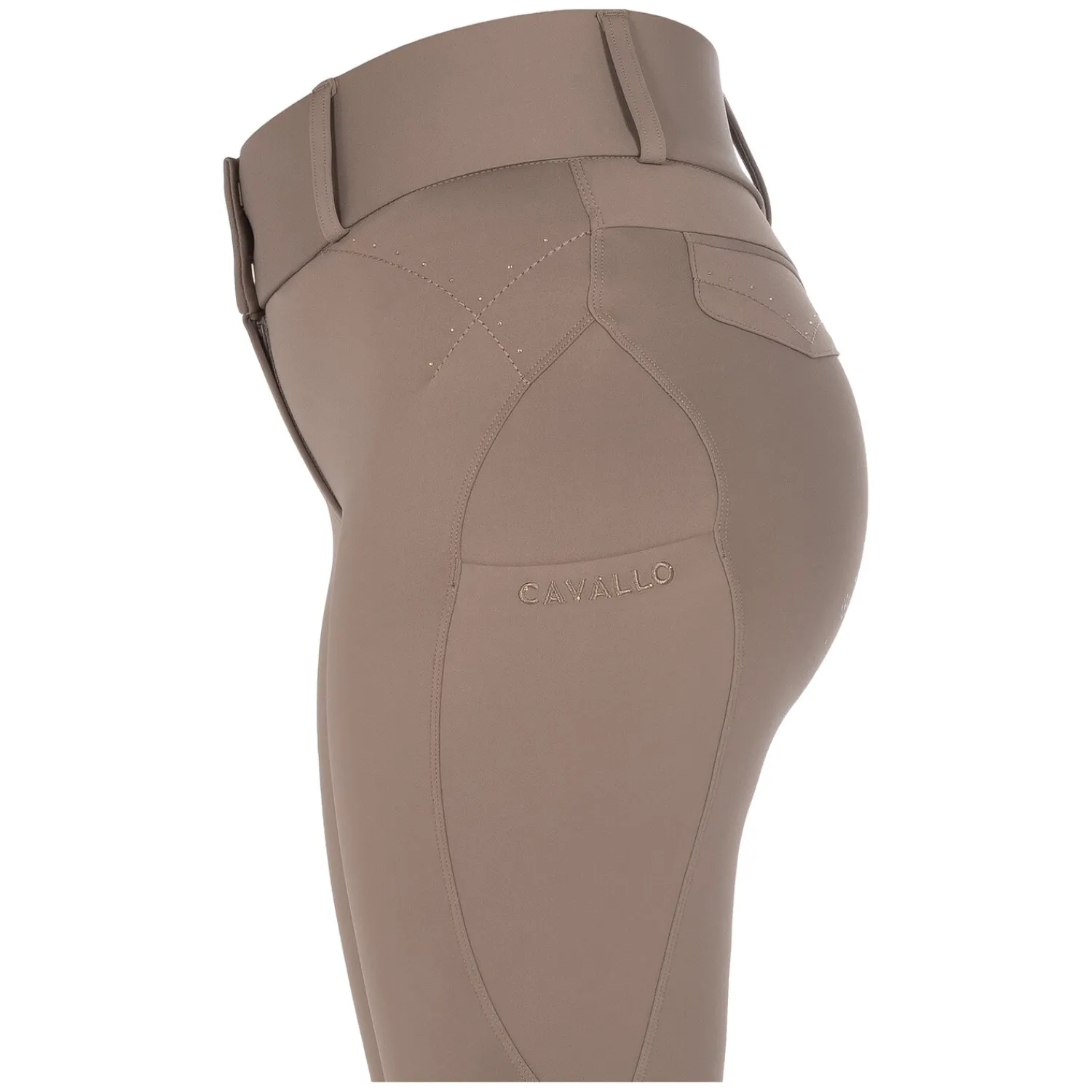 Damen Cavallo Reithosen<Gesäßeinsatz-Reithose CAVALCANDERA GRIP MOBILE