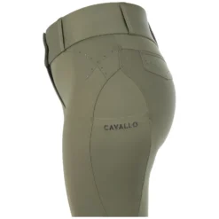 Damen Cavallo Reithosen<Gesäßeinsatz-Reithose CAVALCANDERA GRIP MOBILE