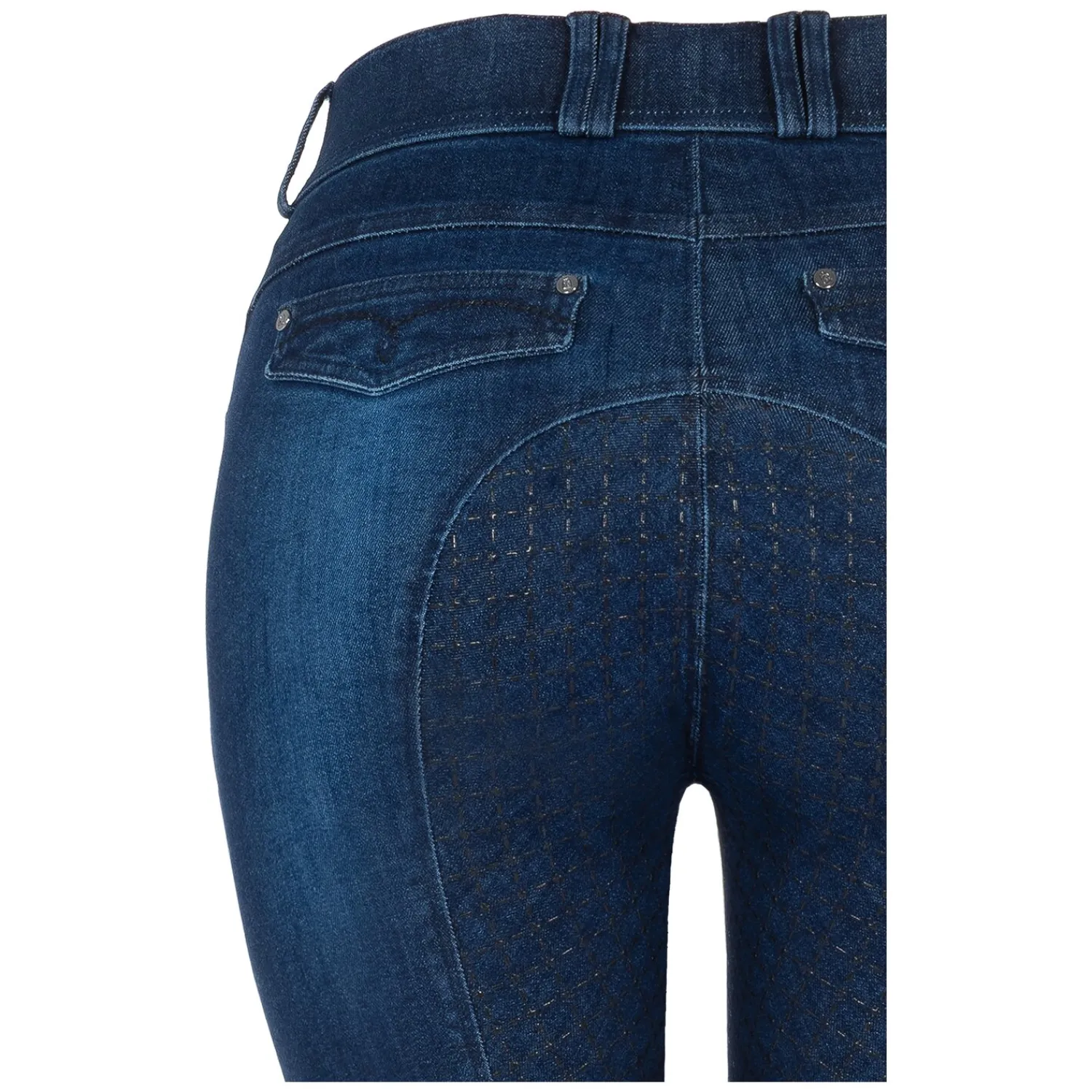 Damen Cavallo Reithosen<Jeans-Reithose CAVALCASHA GRIP