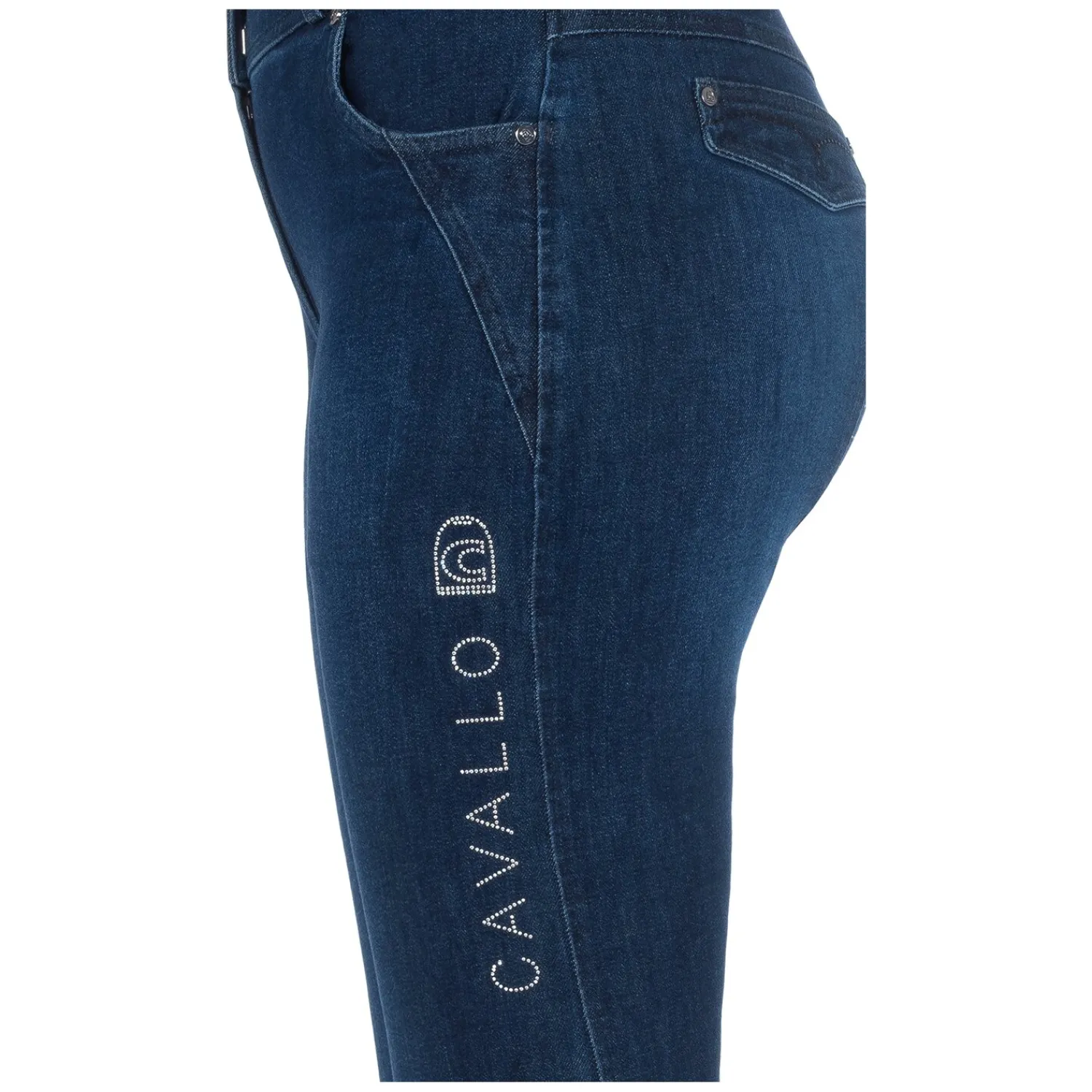 Damen Cavallo Reithosen<Jeans-Reithose CAVALCASHA GRIP