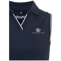 Damen Cavallo Polo & T-Shirts<Polotop V-Ausschnitt CAVALBUA