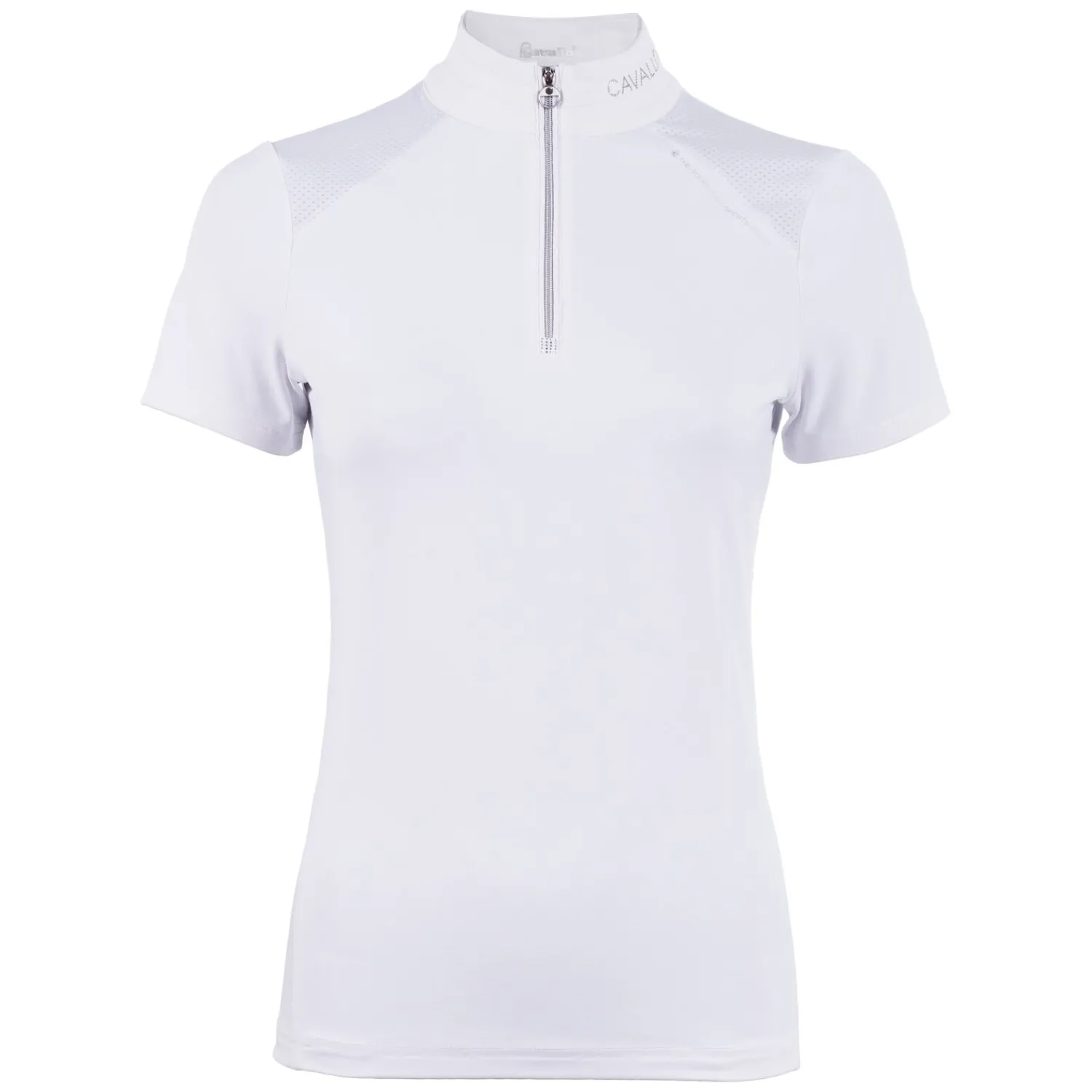 Damen Cavallo Turnierbekleidung<Turniershirt CAVALCOMP HALFZIP