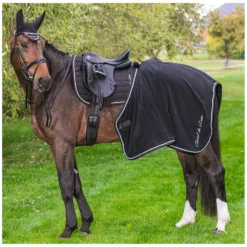 Loesdau Pferdedecken|Transportdecken<Cheval de Luxe Abschwitzdecke