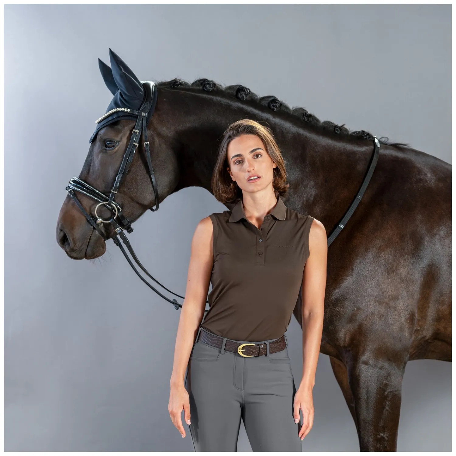 Damen Cheval de Luxe Funktionsshirts|Polo & T-Shirts<Funktion-Pootop