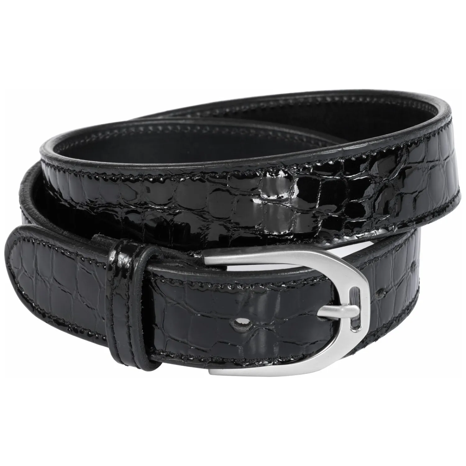 Cheval de Luxe Reitgürtel<Gürtel Croco Limoges