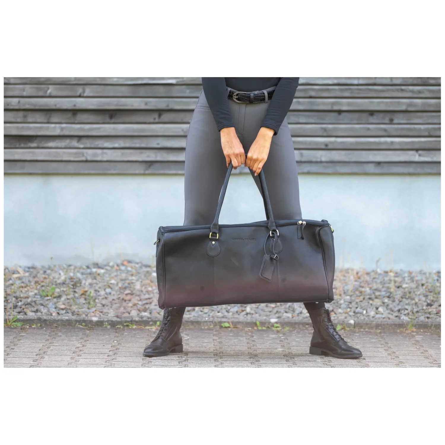 Cheval de Luxe Reitgürtel<Gürtel Croco Limoges