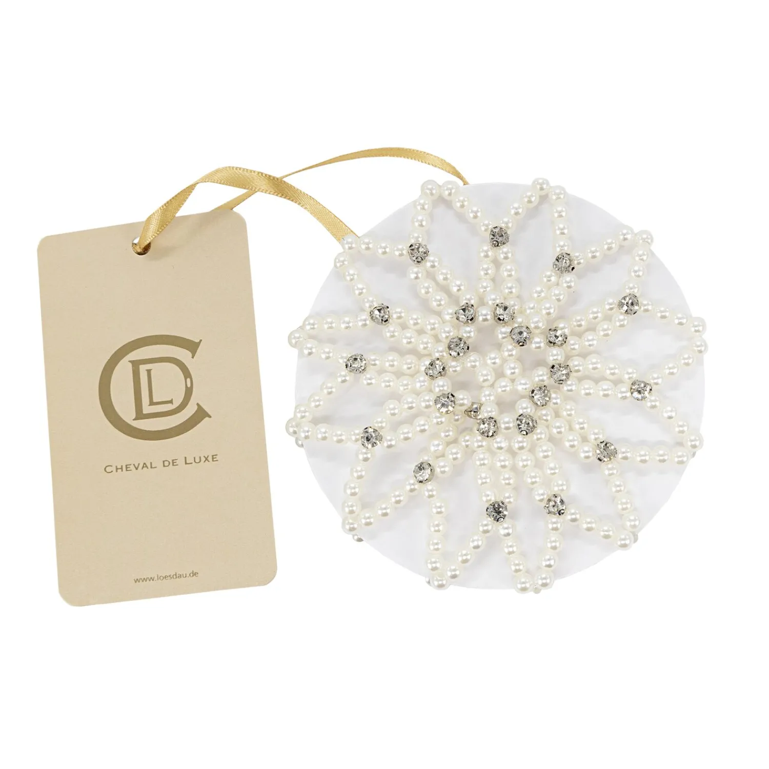 Damen Loesdau Geschenke Für Reiter|Turnierbekleidung<Cheval de Luxe Haarnetz mit Glitzerperlen