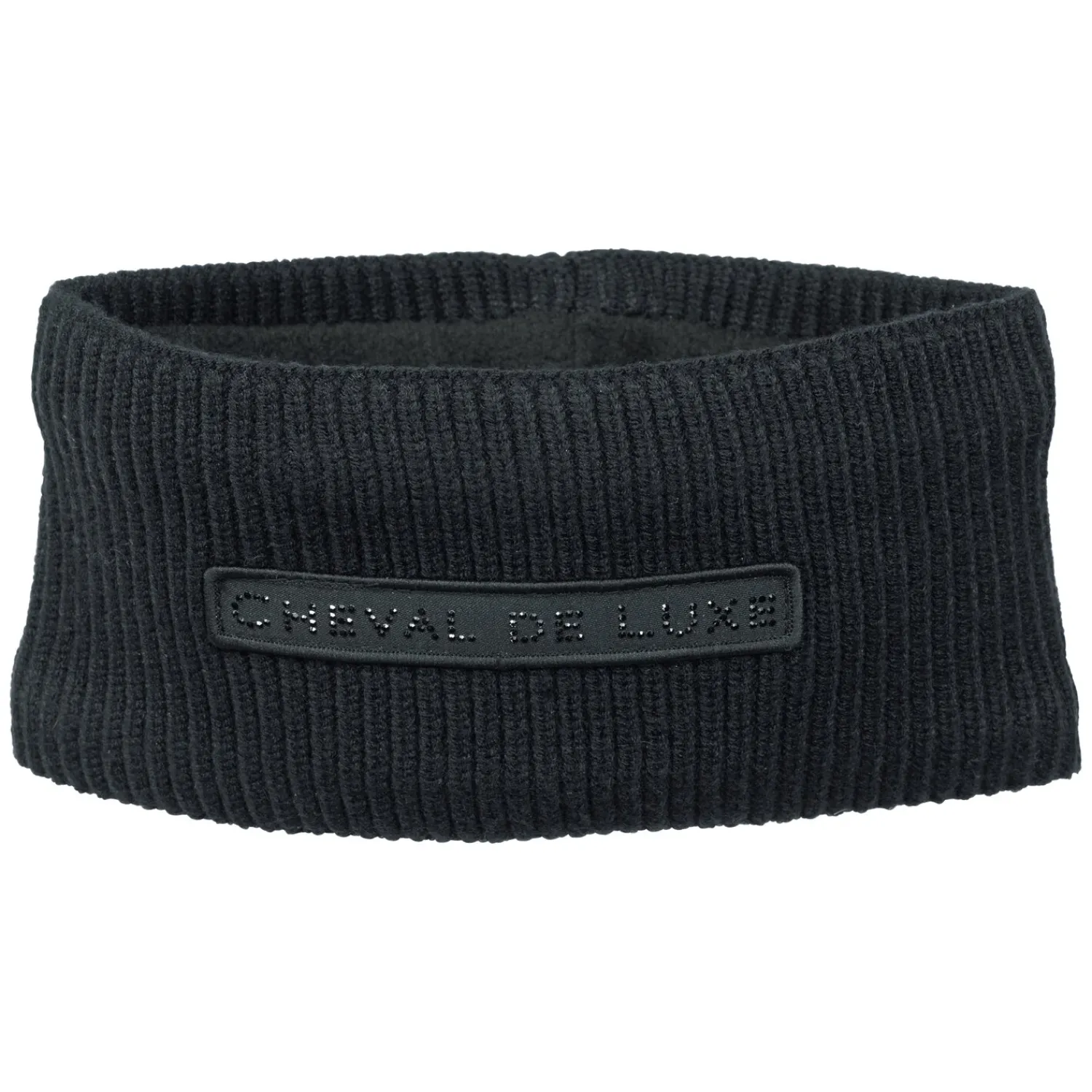 Loesdau Mützen & Schals<Cheval de Luxe Stirnband mit Glitzerpatch Schriftzug