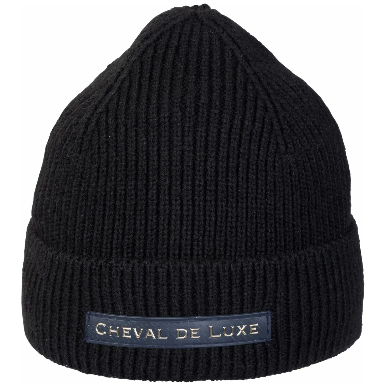 Loesdau Mützen & Schals<Cheval de Luxe Strickmütze mit Logopatch