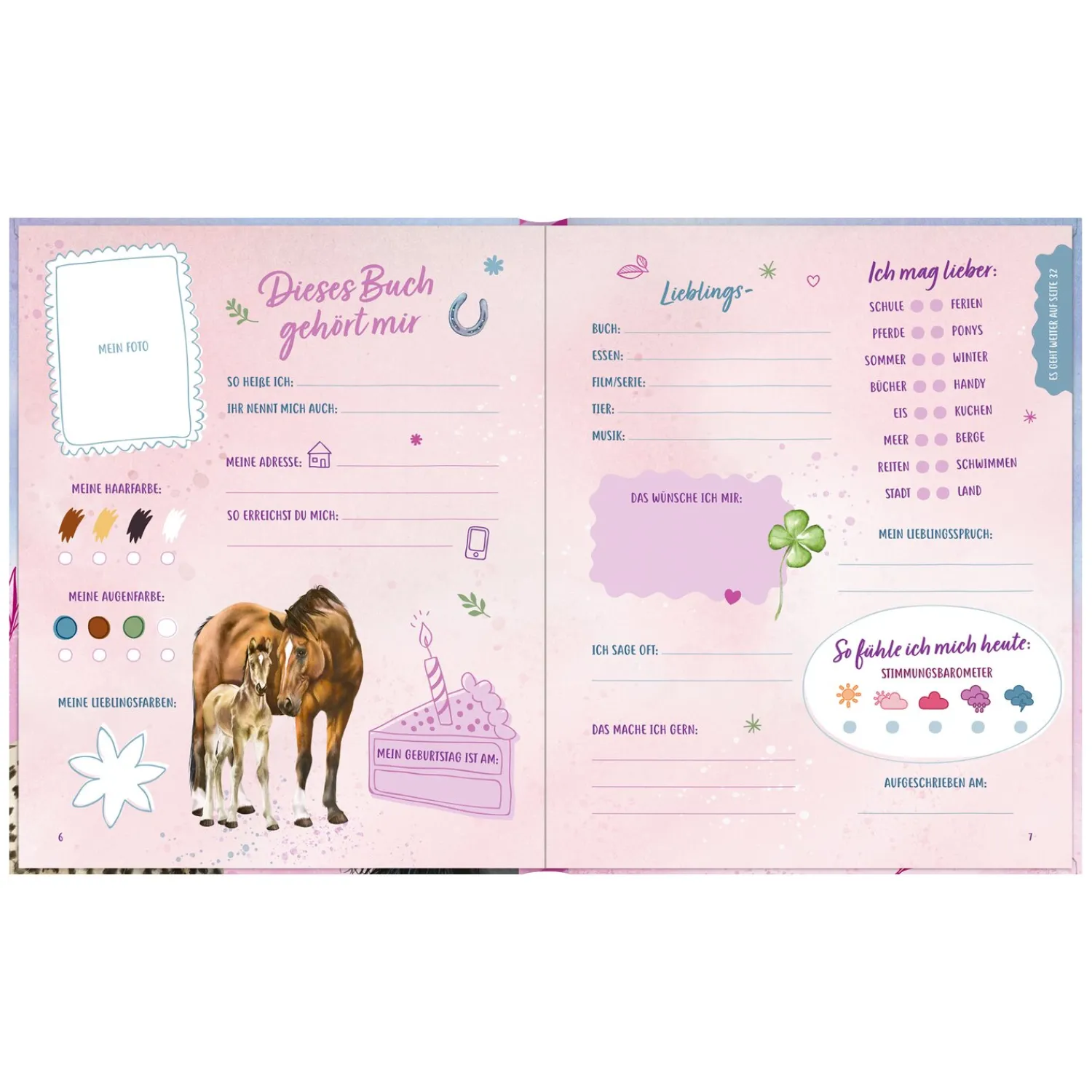 Loesdau Geschenke Für Reiter<COPPENRATH Freundebuch Best Friends Pferdefreunde