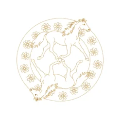 Loesdau Geschenke Für Reiter<COPPENRATH Metallic-Malen mit Bicolor-Buntstifte Pferdefreunde